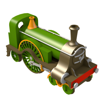 steam train locomotive model