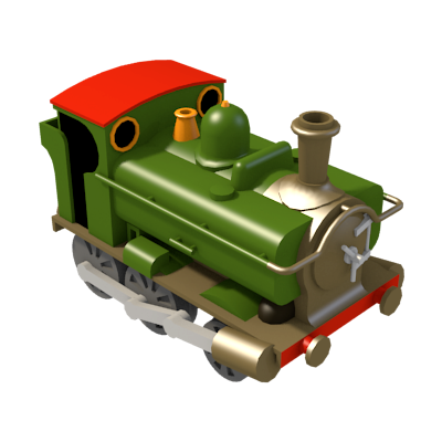 steam train locomotive model