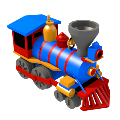 steam train locomotive model
