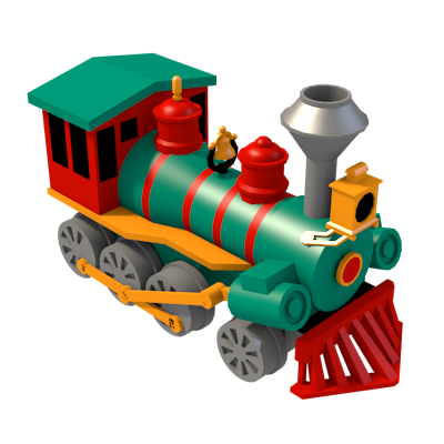 steam train locomotive model