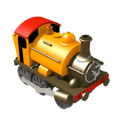 steam train locomotive model